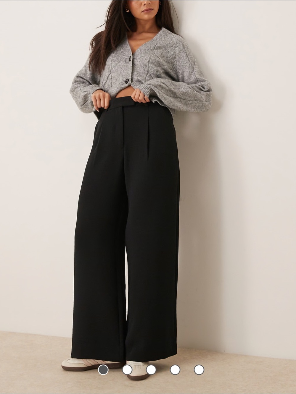 NWT A&F Sloan High Rise Ultra Wide Pant